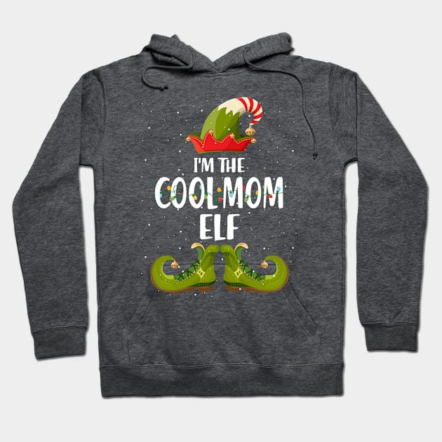 Im The Cool Mom Elf Christmas Hoodie by intelus